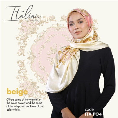 Shawl Italian Chiffon 04 Beige